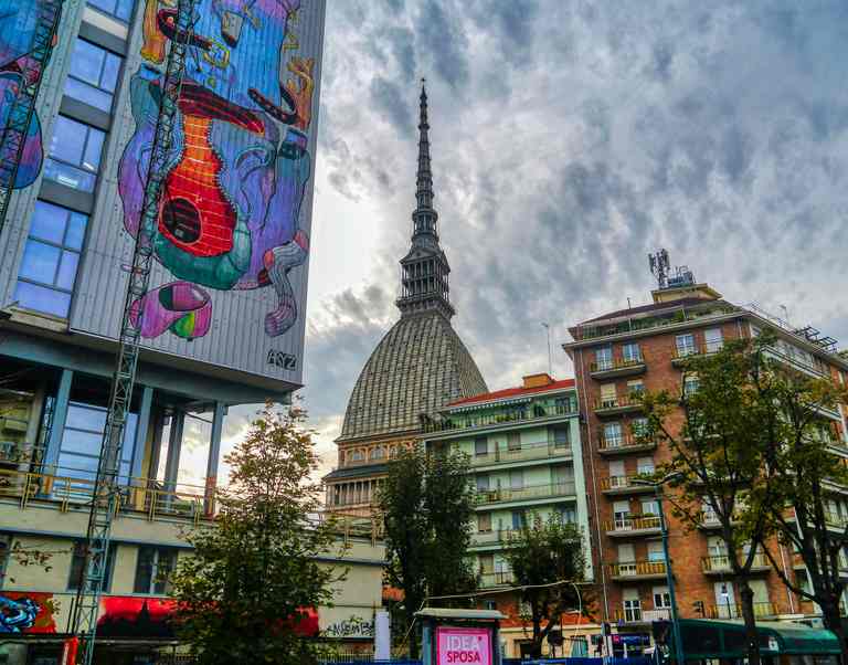 Mole Antonelliana, simbolo di Torino Centro